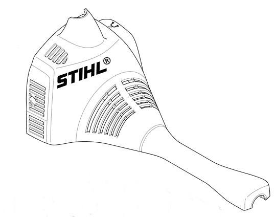 Obudowa silnika strona górna, STIHL 41400203099