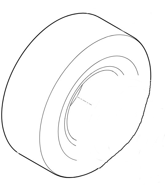 Opona 16x6.5-8, Stihl 61407049500