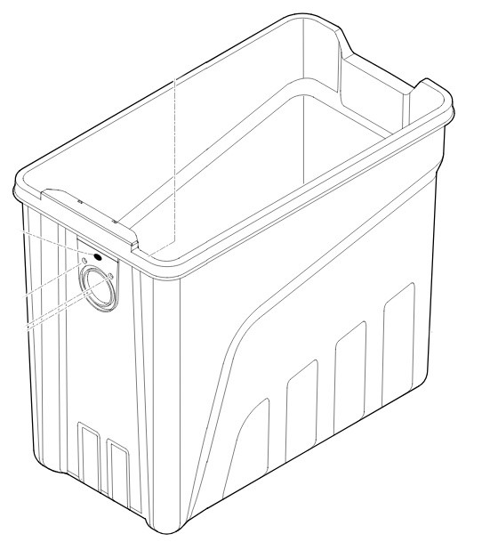 Zbiornik rozdrabniacza, Stihl 60137602501