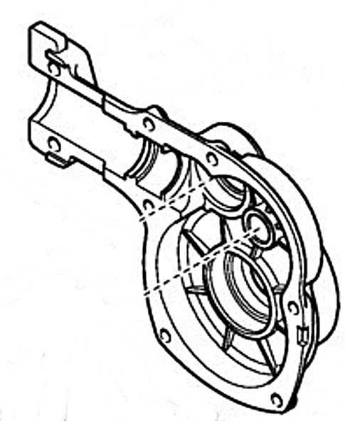 Obudowa przekładni, Stihl 46016400503