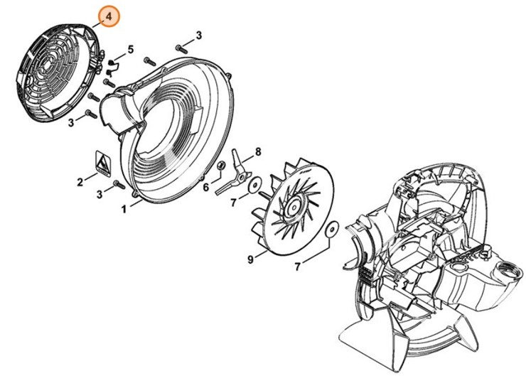 Kratka ochronna, Stihl 42417068000