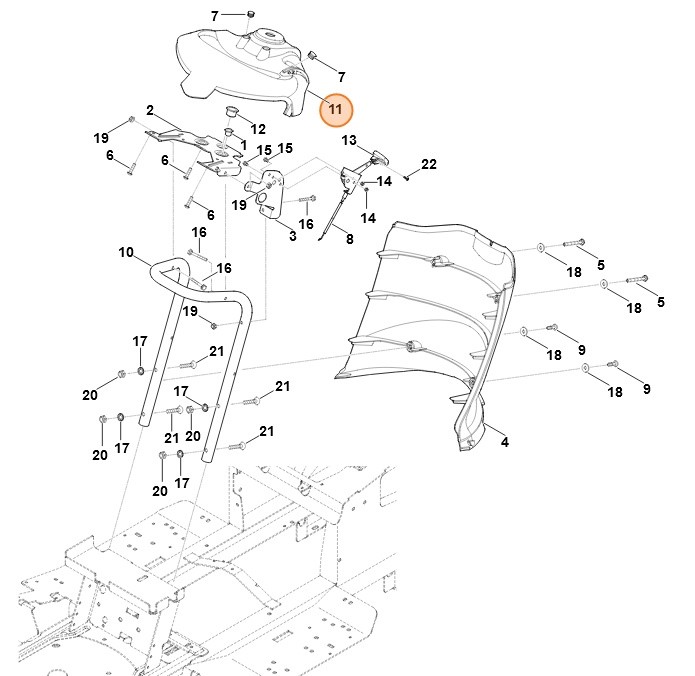 Tablica rozdzielcza, Stihl 61657066210
