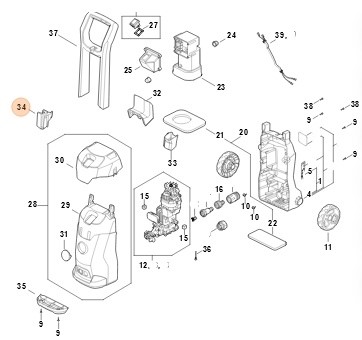 Mocowanie, Stihl RE027915401
