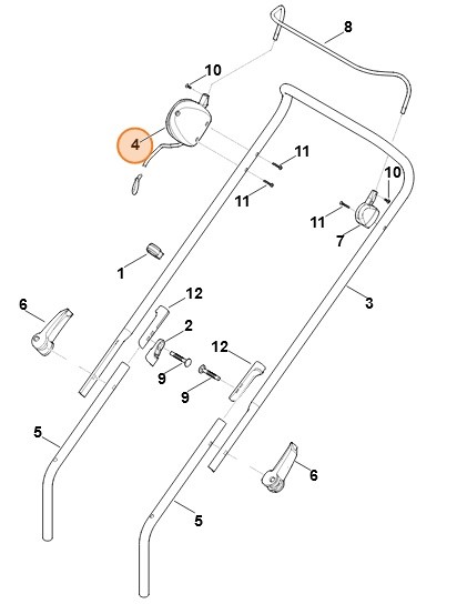 Wyłącznik samoczynny, Stihl 63384300435