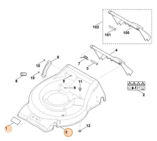 Obudowa, Stihl 63507008522