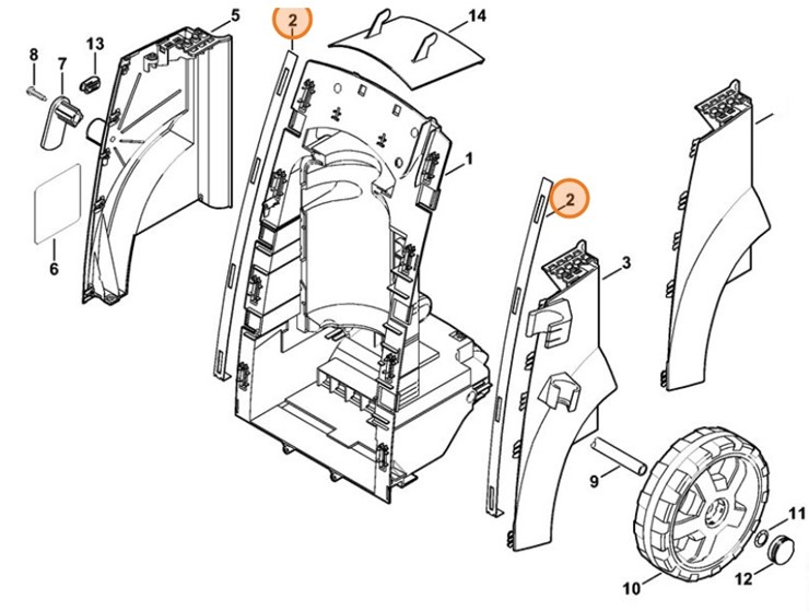Szyna, Stihl 47687928100