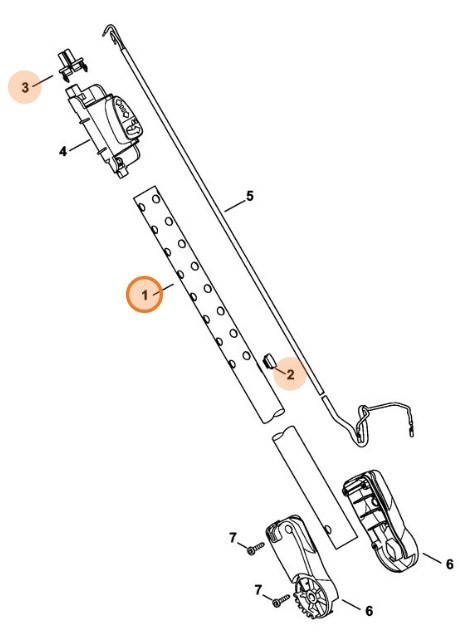 Wysięgnik, Stihl 48167107101