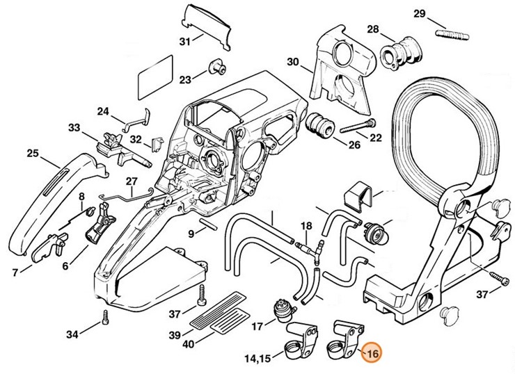 Tulejka, Stihl 11231237504
