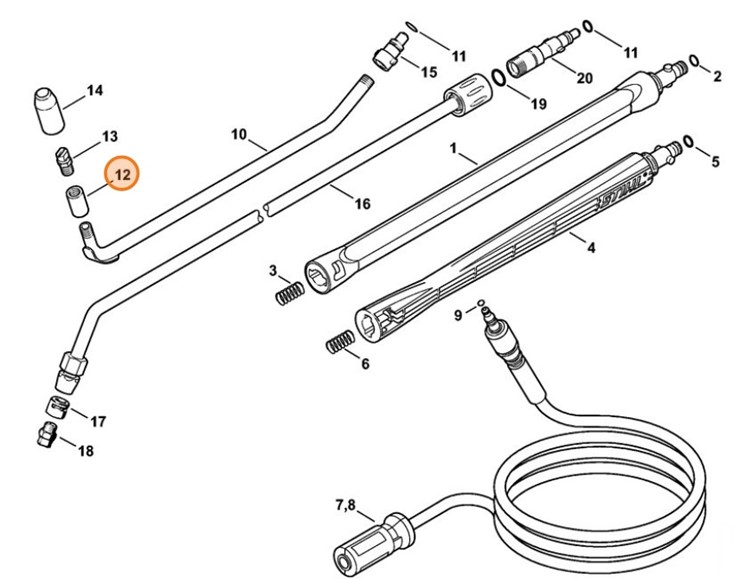 Mufa, Stihl 49005031500