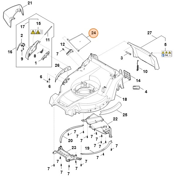 Klapa, Stihl WA407062400