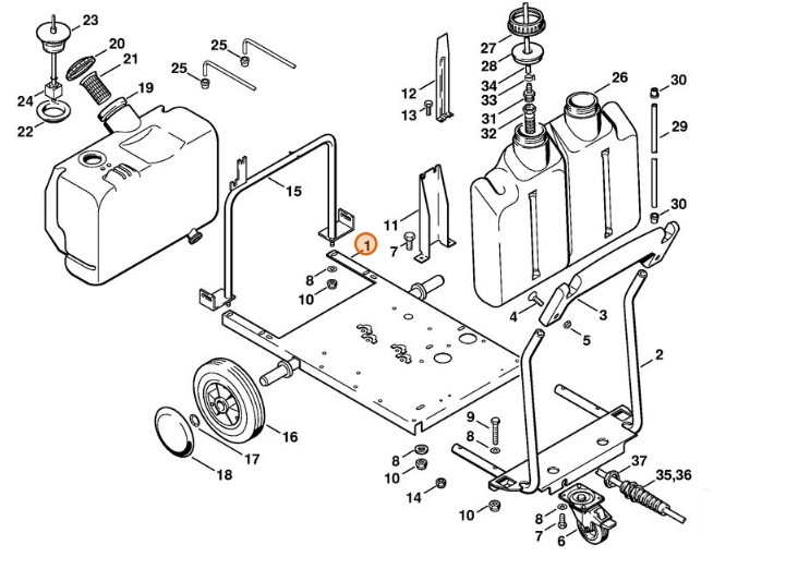Rama, Stihl 47067901801