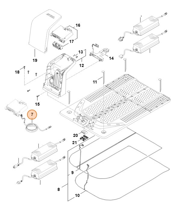Kabel ładowania, Stihl IA014005600