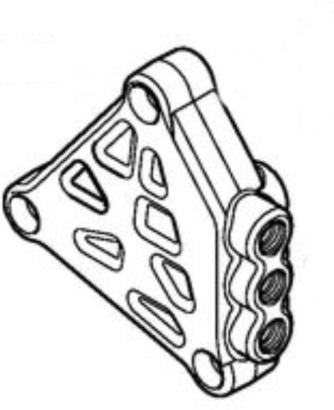 Blok zaworowy, Stihl 47437011201