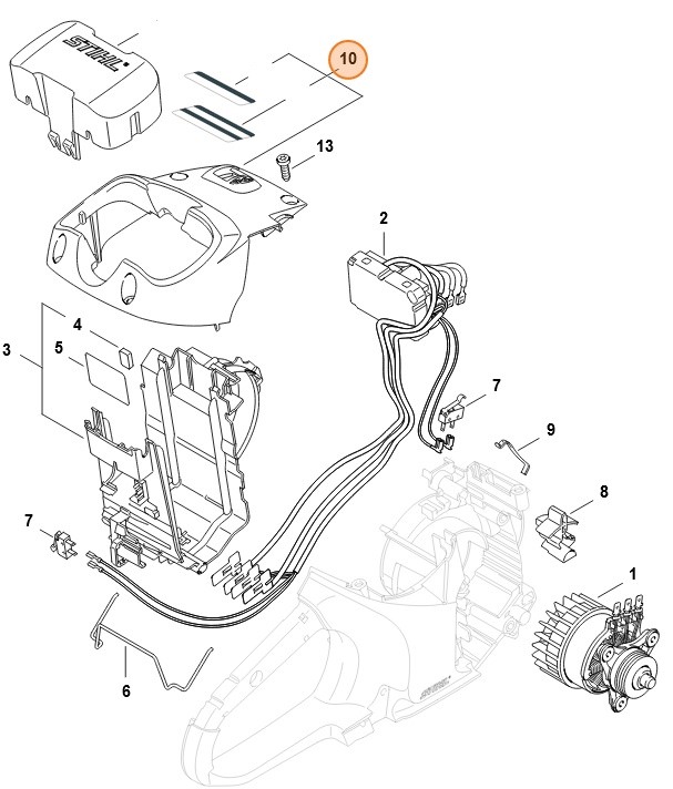 Pokrywa, Stihl 48640840900