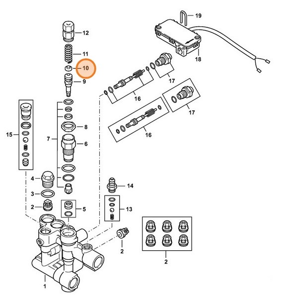 Mocowanie, Stihl 47885130100