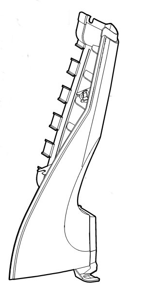 Osłona lewa, Stihl 61407060720