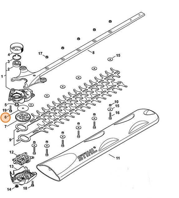 Podkładka dystansowa, Stihl 42426428702