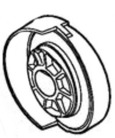 Tarcza zataczająca 8°, 1,4 kW, Stihl 47777608700