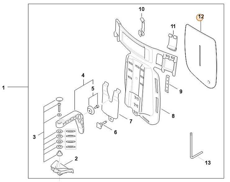 Wykładzina, Stihl 00007402510