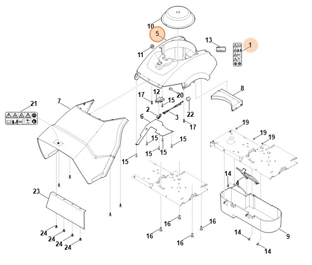 Obudowa, Stihl 60127008531