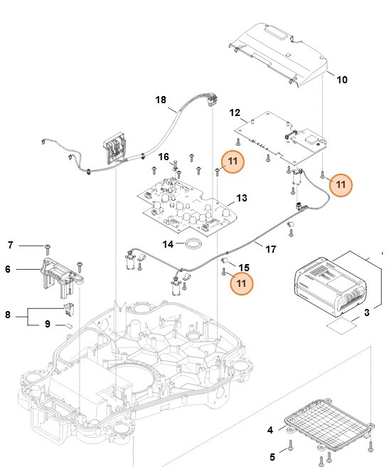 Moduł elektroniczny, Stihl IA014301420
