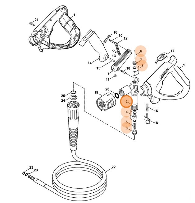 Zawór, Stihl 49255000601