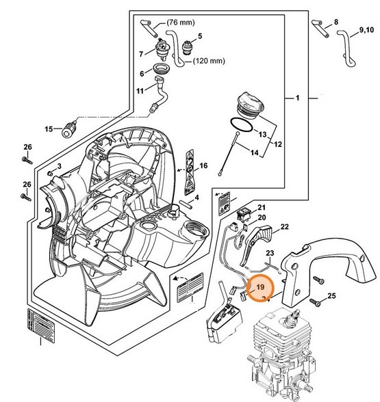 Przewód, Stihl 42414401900