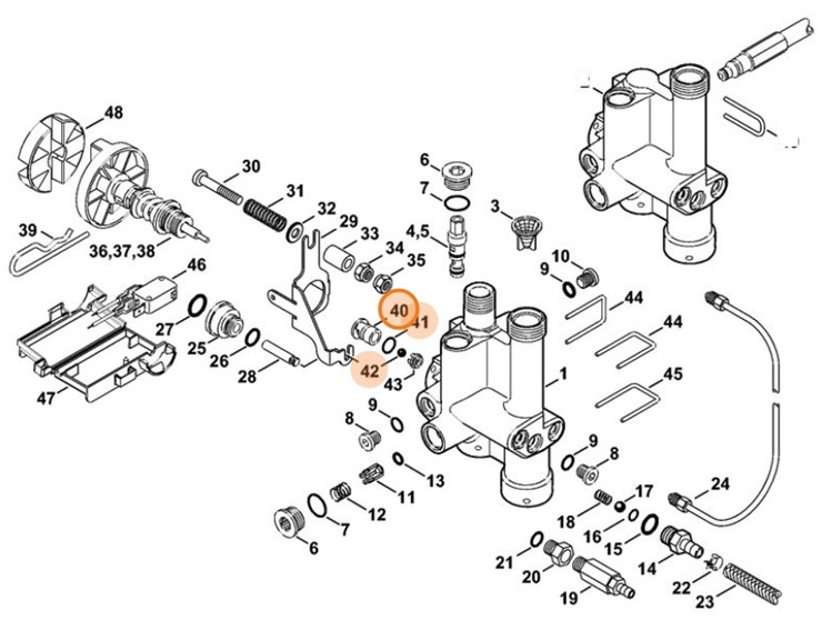 Zawór, Stihl 47685100400