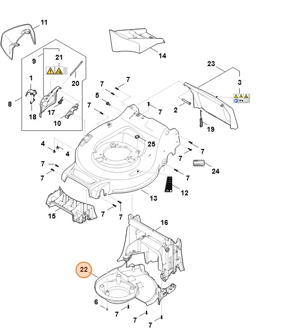Osłona, Stihl WB217060700
