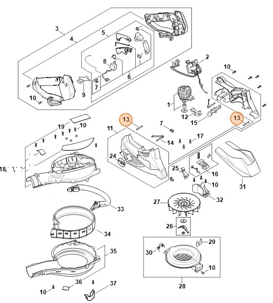 Kołek, Stihl SA029710300