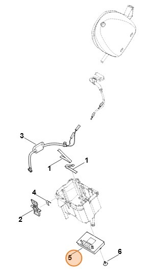 Moduł układu elektronicznego, Stihl 63204301415