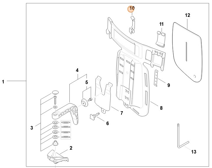 Sprzączka, Stihl BA017187902