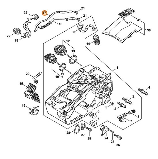 Rura, Stihl 11373505002