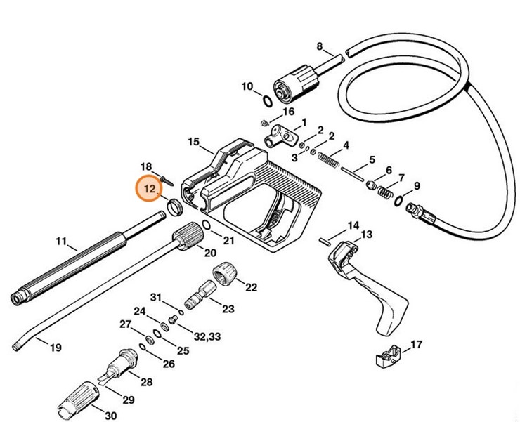 Tulejka, Stihl 49155050200