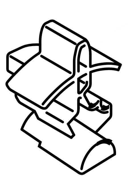 Dźwignia mechanizmu ryglującego, Stihl 48644352800