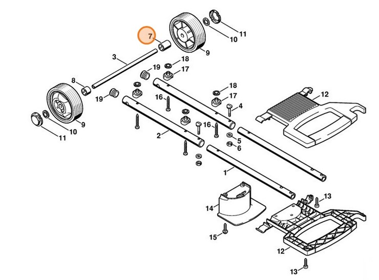 Tulejka 31 mm, Stihl 47197917200