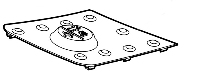 Dywanik lewy, Stihl 61407065401