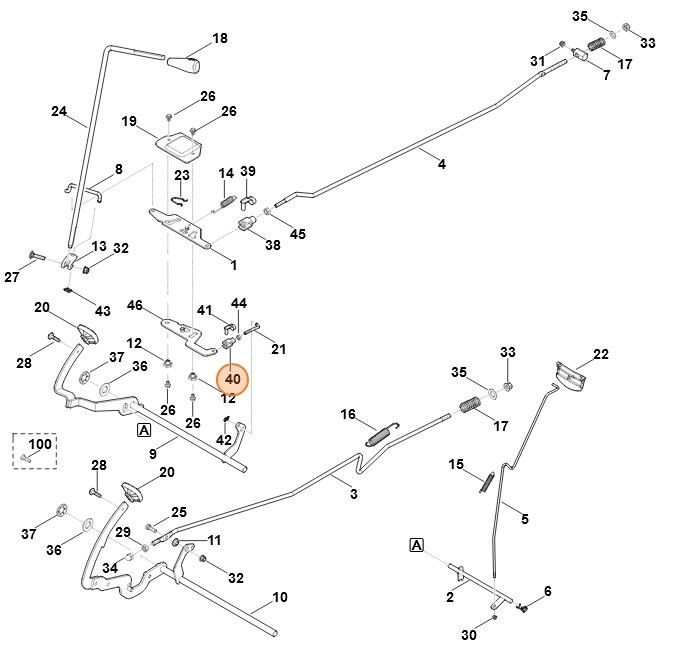 Głowica widlasta 6x12, Stihl 96660210200