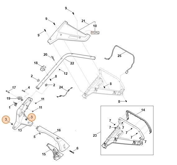 Konsola, Stihl WA217036200