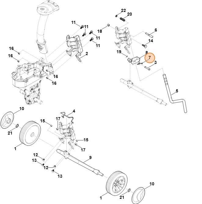 Sprężyna kątowa, Stihl 62417165606