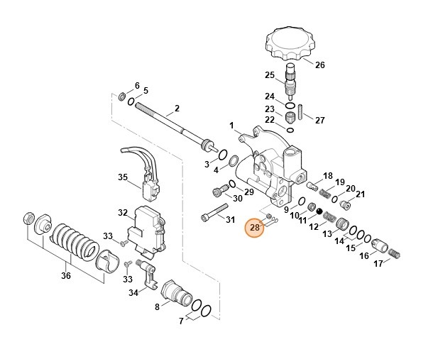 Tłok, Stihl 47805400102
