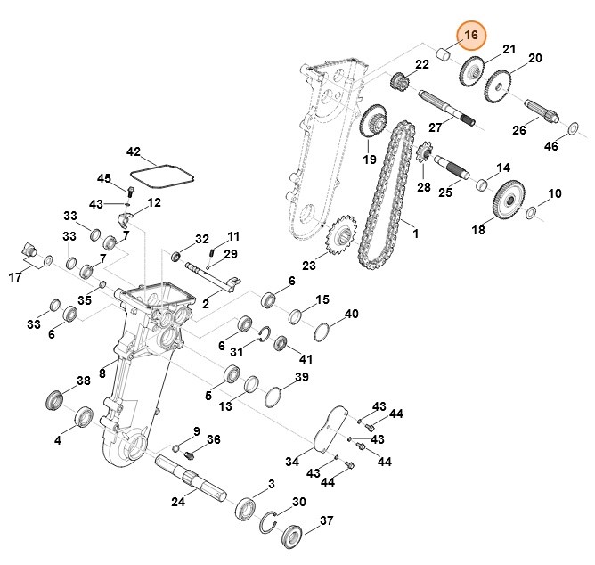 Tulejka, Stihl 62506414903