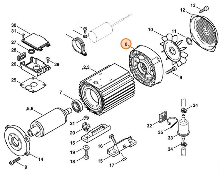 Pokrywa, Stihl 47716021101