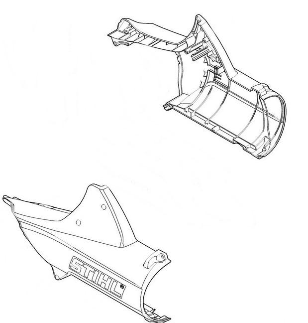 Obudowa dmuchawy, Stihl 48537004102