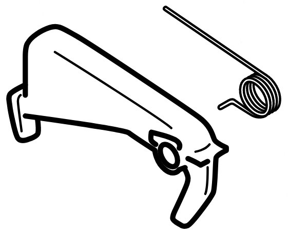 Blokada dźwigni przełącznika, Stihl BA014306300