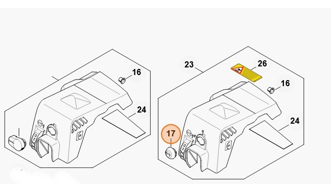 Zamknięcie, Stihl 11301412306