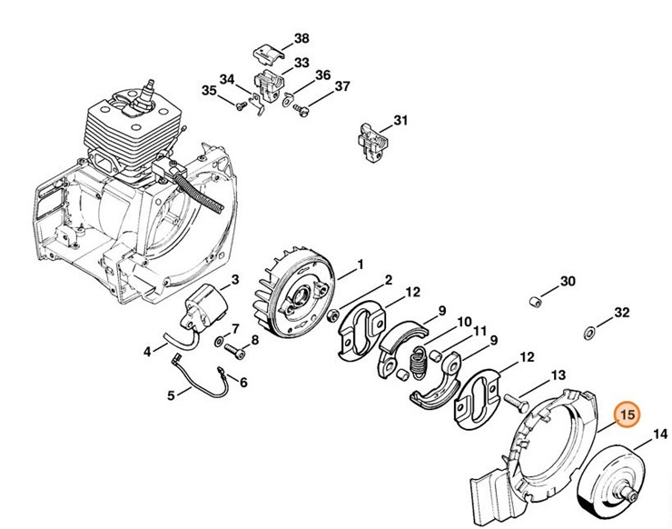 Segment, Stihl 41160847801