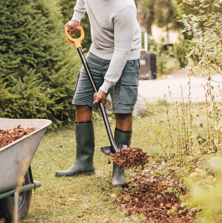 Szufla metalowa SOLID, uchwyt „D”, Fiskars 1066718