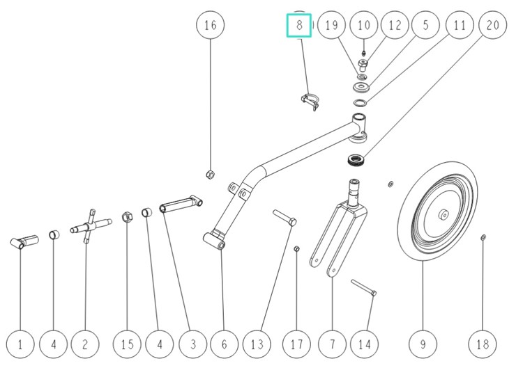 Zawleczka, Orec 0258-70200