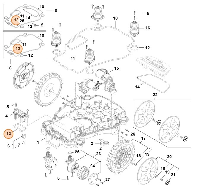 Uszczelka, Stihl IA017090404